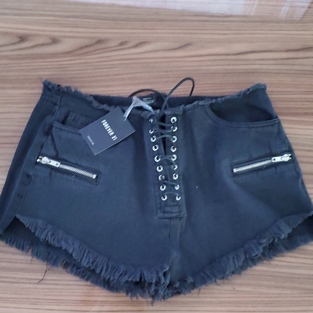 Forever 21 denim shorts